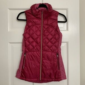 Red Puffy Lululemon Vest
